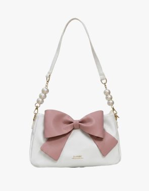 Bag Classis Bag 1 Classic Luxury Bow & Pearl Ladies Bag in Bangladesh | Arasbd