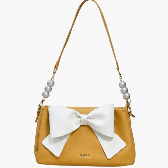 Bag Classis Bag 2 Classic Luxury Bow & Pearl Ladies Bag in Bangladesh | Arasbd