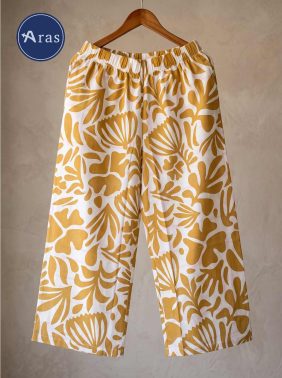 Aras ladies palazzo with stylish printed design Bangladesh