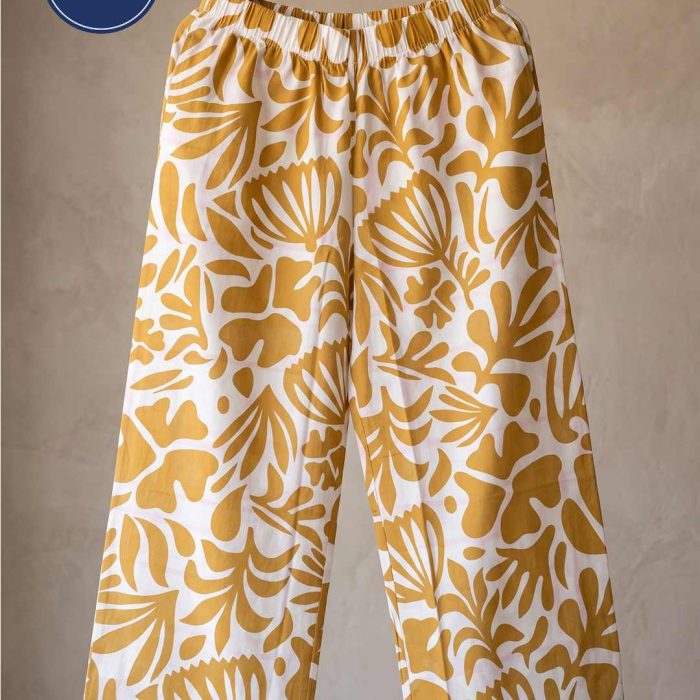 Aras ladies palazzo with stylish printed design Bangladesh