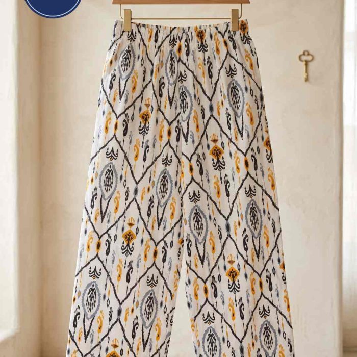 Aras ladies palazzo with stylish printed design Bangladesh